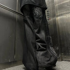 Y2K Ghost Jeans Vintage Relaxed Fit Unisex Jeans High-Street Spider Embroidery Hip-Hop Streetwear A