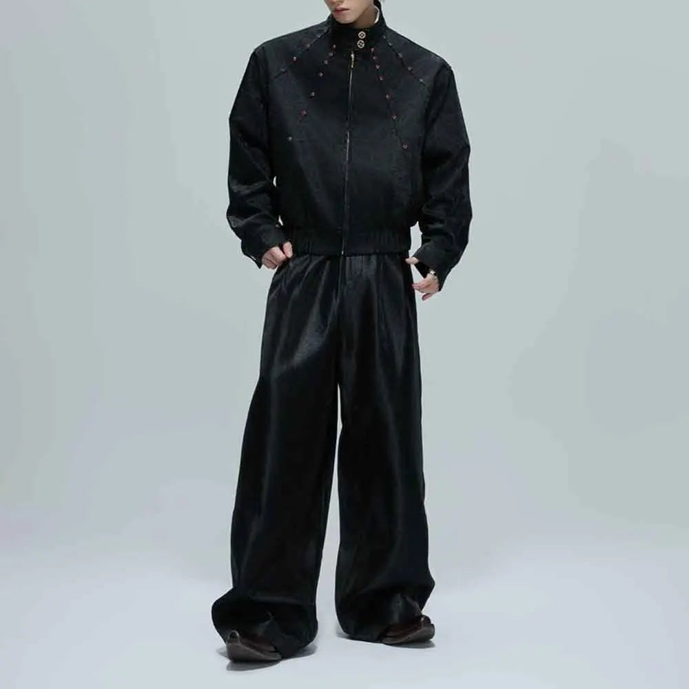 Python Texture Jewel Embellished Jacket