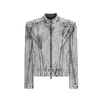 American Retro Denim Jacket Punk Streetwear