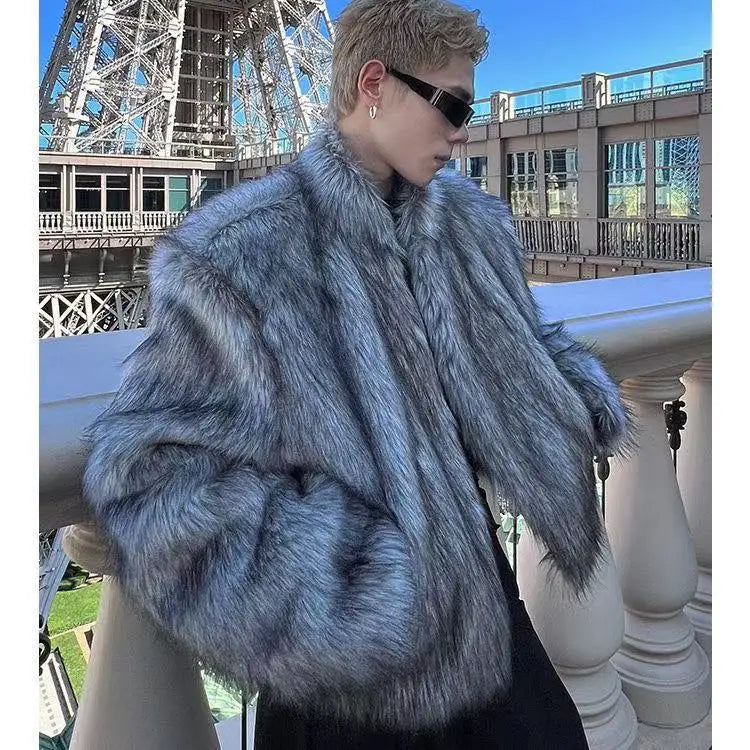 Thicken Plush Fur Coat