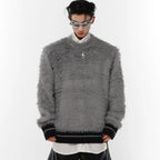 Hip Hop Metal Design Knit