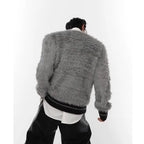 Hip Hop Metal Design Knit