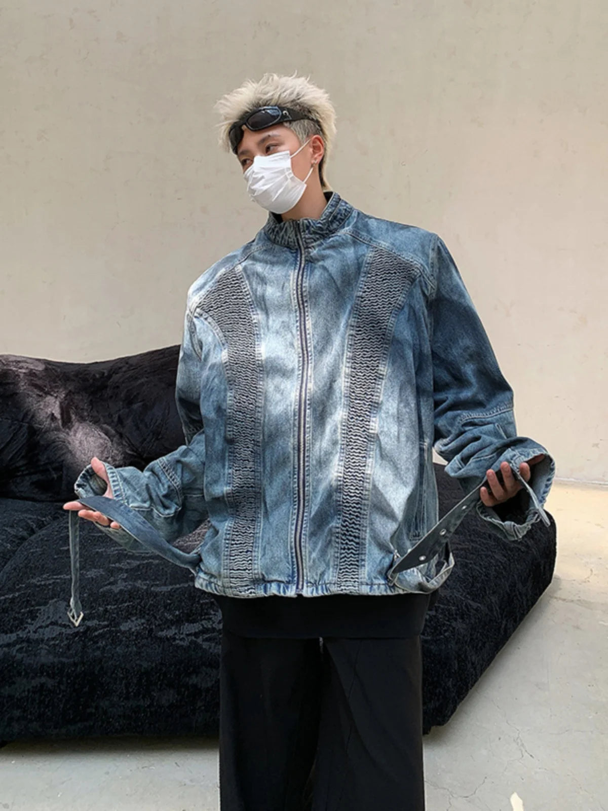 Loose Fit Zipper Outerwear