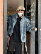 Loose Fit Zipper Outerwear