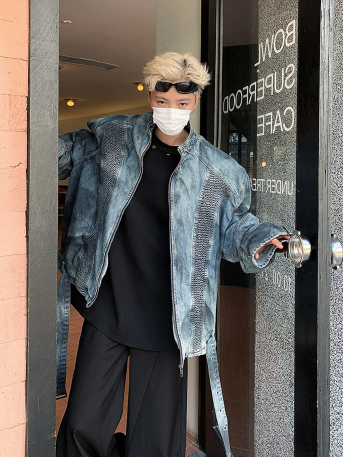 Loose Fit Zipper Outerwear