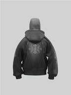Gothic street punk casual hoodie