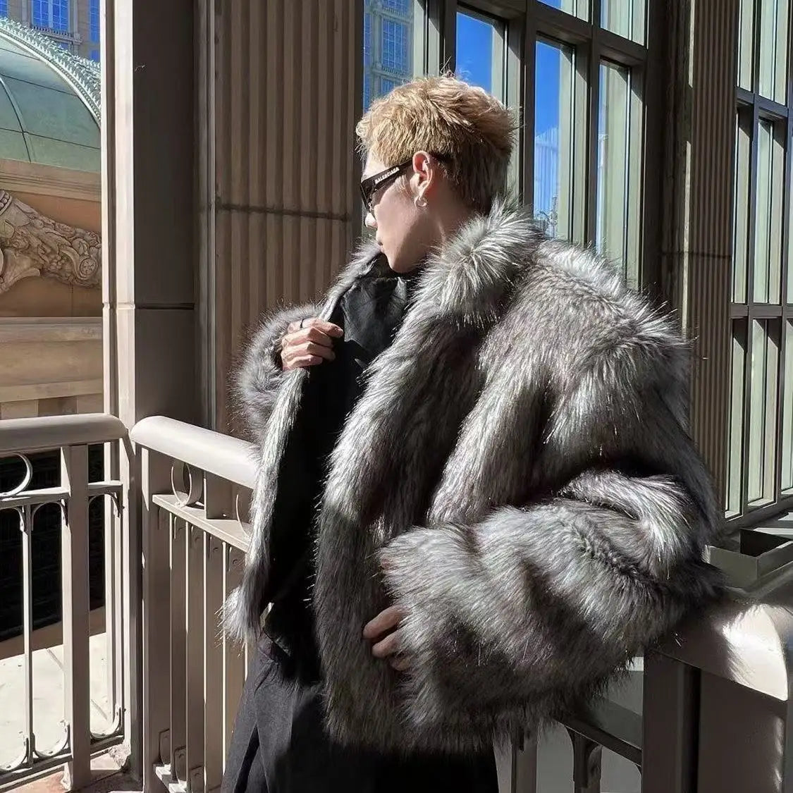 Thicken Plush Fur Coat